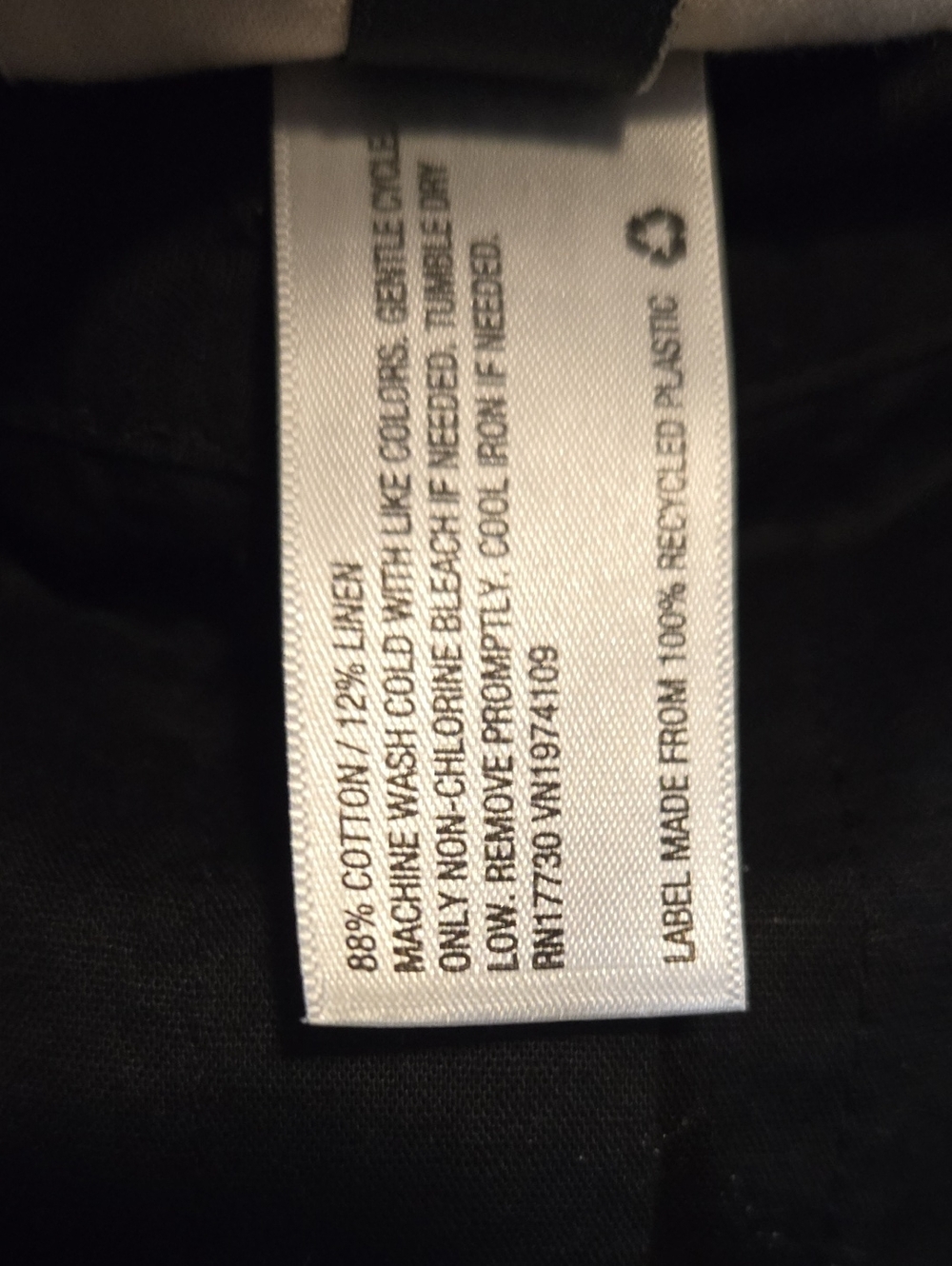 Universal Threas Classic Black Button-Front Women's Midi Skirt - Picture 3 of 5